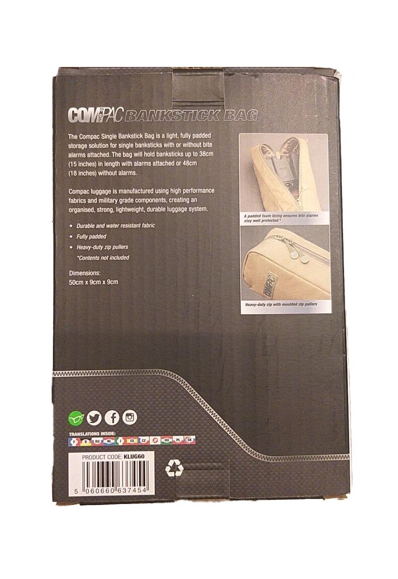 Сумка - чехол для стоек KORDA Compac Bankstick Bag — фото 4 — CARPshop