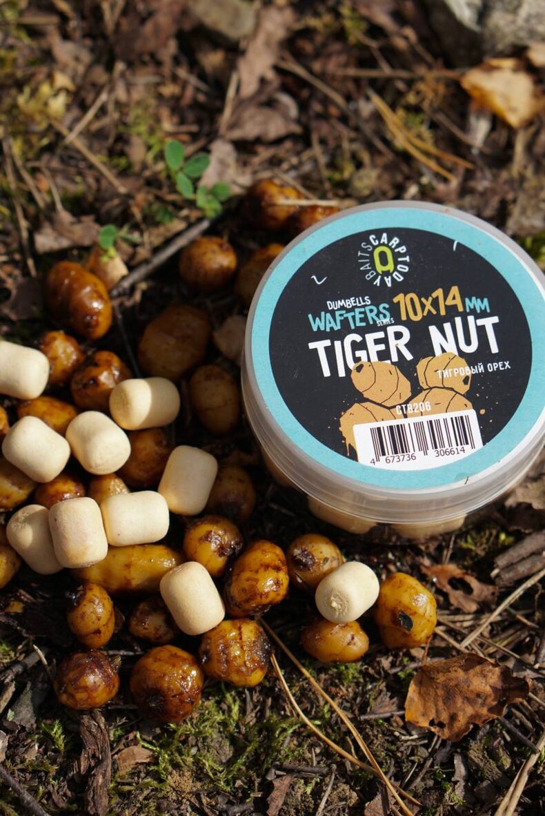 Вафтерсы Carptoday Baits Wafters Tiger Nut (Тигровый Орех) 10х14мм — фото 2 — CARPshop