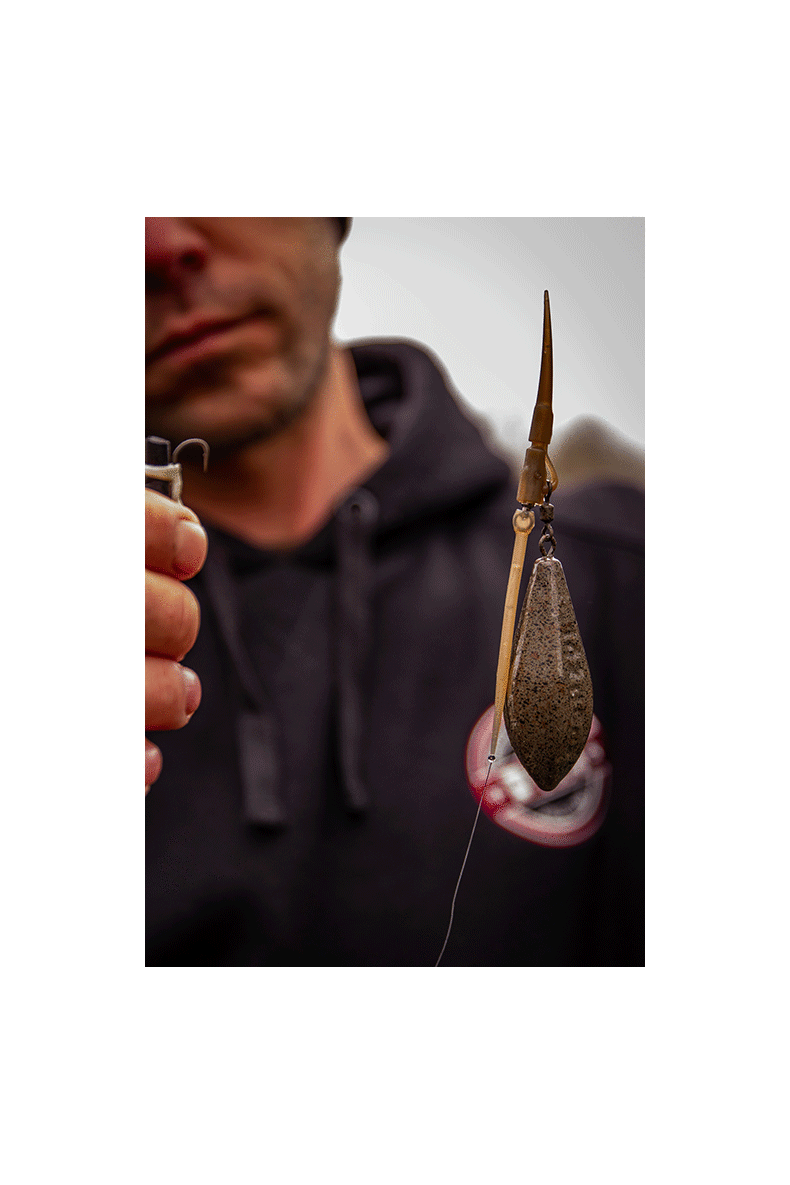 Комплект для ловли на зиг-риг FOX Zig Lead Clip Kit Trans Khaki EDGES — фото 4 — CARPshop