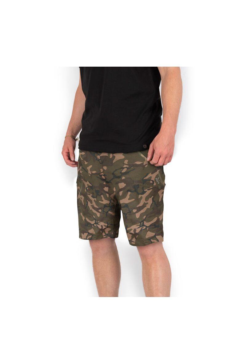 Шорты FOX Camo Cargo Shorts — фото 2 — CARPshop