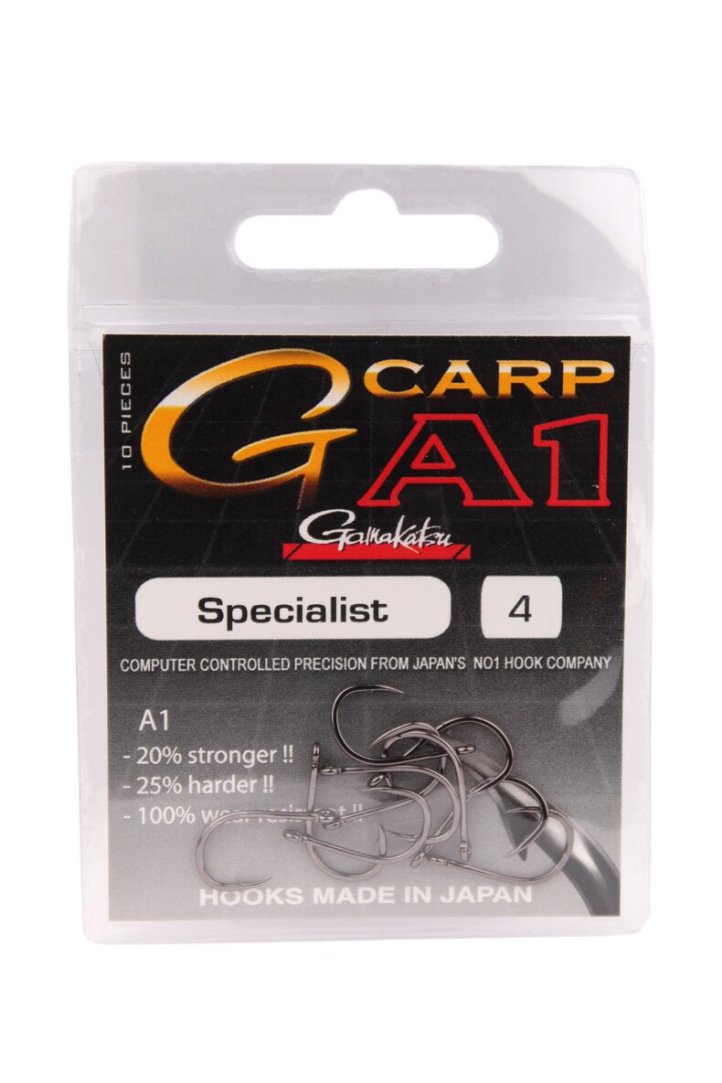 Крючки Gamakatsu HOOK A1 G-CARP SPECIALIST для карповой рыбалки — купить в CARPshop