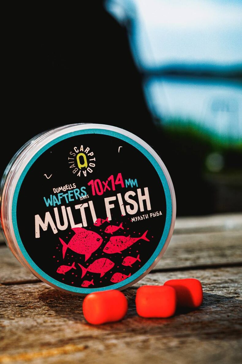Вафтерсы Carptoday Baits Wafters Multi Fish (Мульти Фиш) 10х14мм — фото 5 — CARPshop