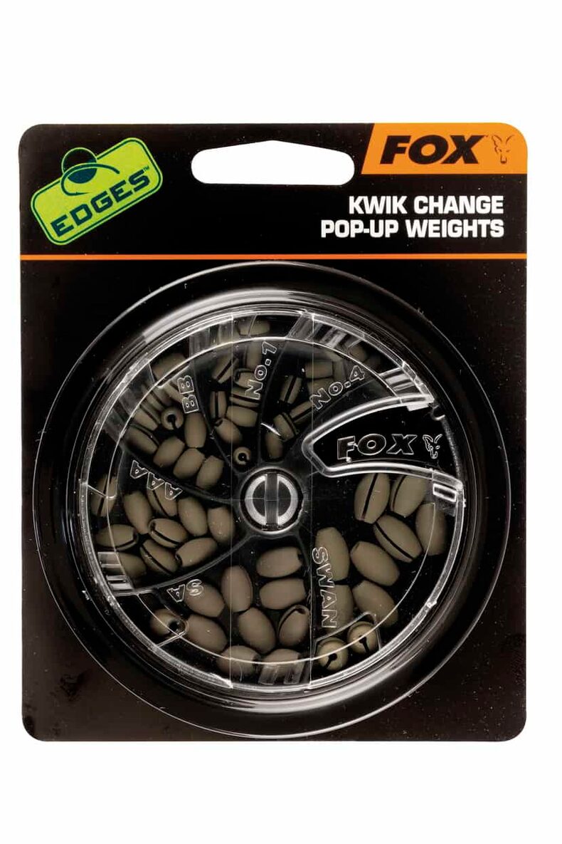 Грузики для огрузки поводка FOX Kwik Change Pop Up Weights — фото 3 — CARPshop