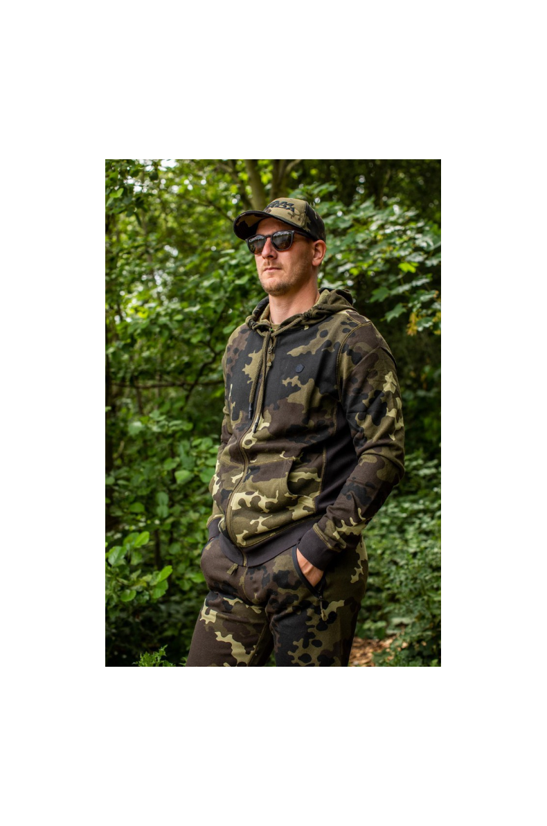 Толстовка на молнии KORDA LE Light Kamo Zip Hoodie — фото 3 — CARPshop