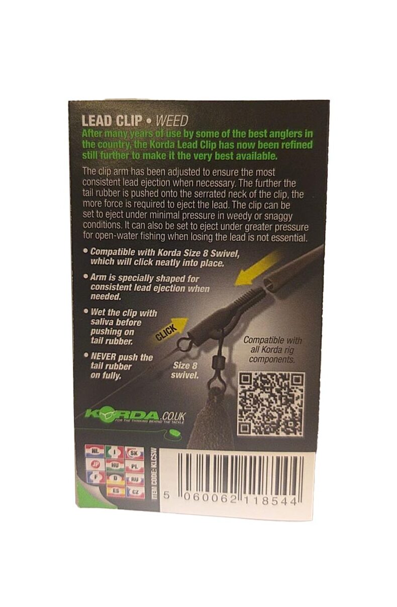 Безопасная клипса Korda Lead Clip — фото 6 — CARPshop