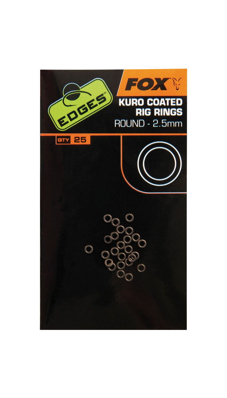 Кольца для оснасток FOX EDGES Kuro Coated Rig Rings — фото 4 — CARPshop