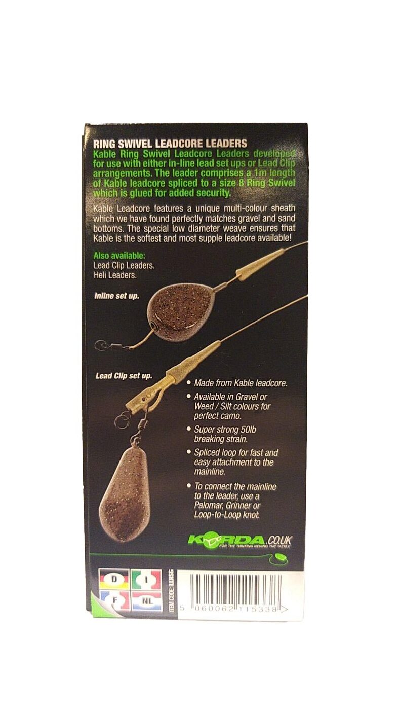 Поводок Korda Leadcore Ring Swivel — фото 10 — CARPshop