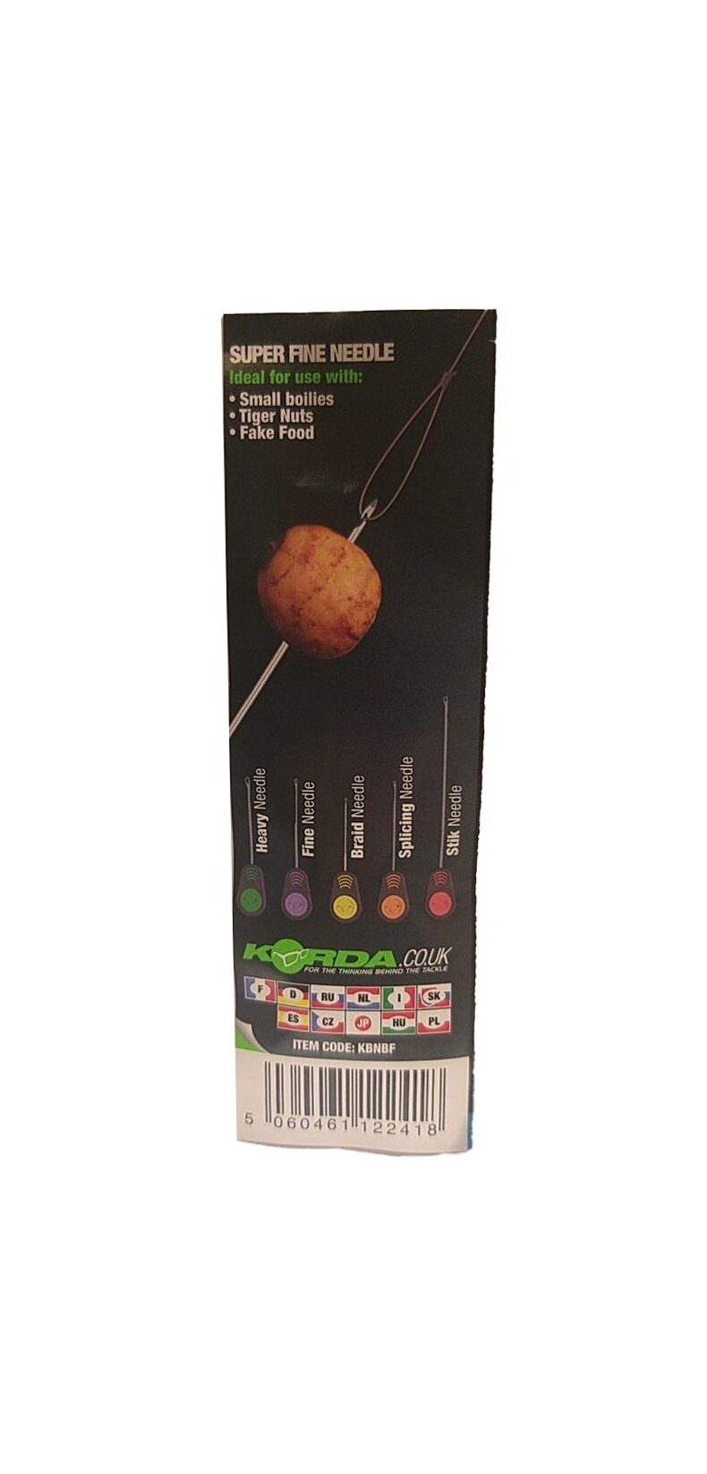 Игла для бойлов Korda Super Fine Braid Needle — фото 5 — CARPshop