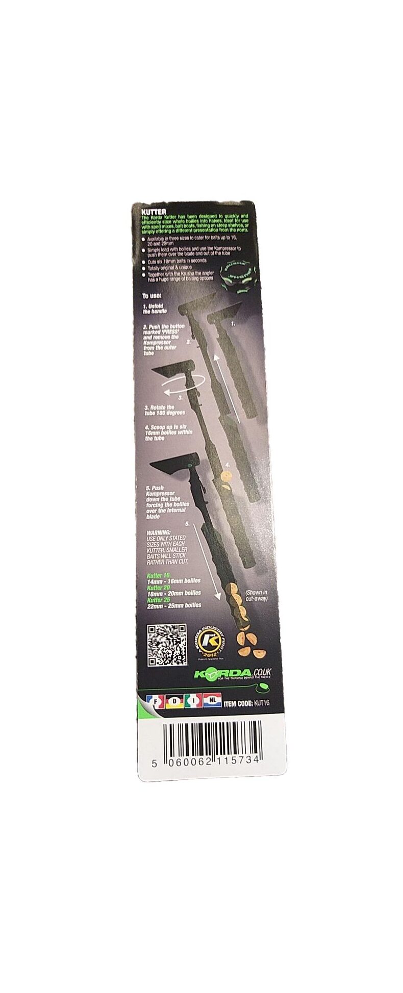 Резак для бойлов Korda Kutter — фото 7 — CARPshop