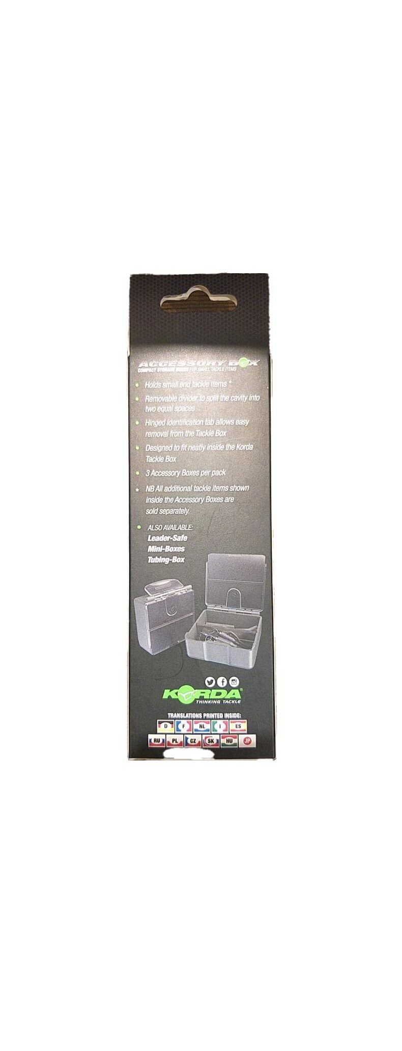 Коробка Korda Accessory Box — фото 7 — CARPshop