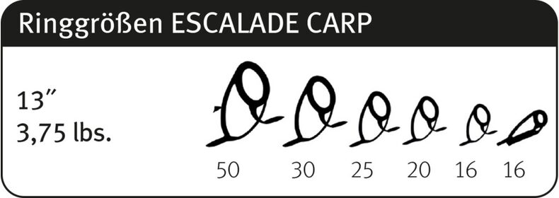 Удилище карповое SPORTEX Escalade Carp Distance 13ft 3-5oz — фото 6 — CARPshop