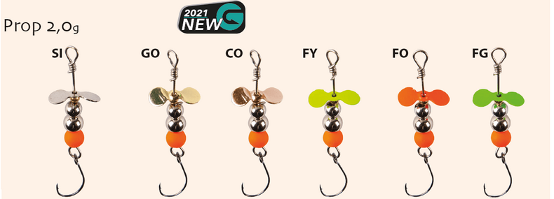 Блесна вращающаяся IRON TROUT PROP / 2.0g - CO — фото 2 — CARPshop
