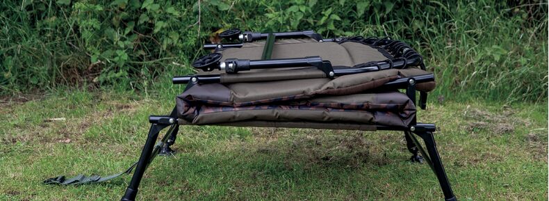 Раскладушка SKILLS Camo Bedchair 6 Leg — фото 3 — CARPshop
