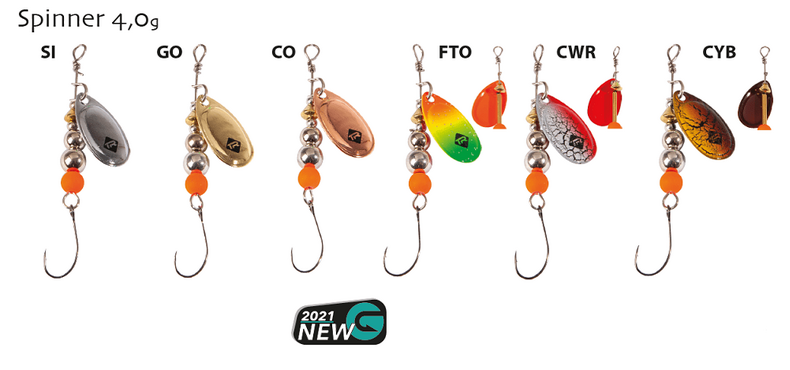 Блесна вращающаяся IRON TROUT SPINNER / 4.0g - CYB — фото 2 — CARPshop