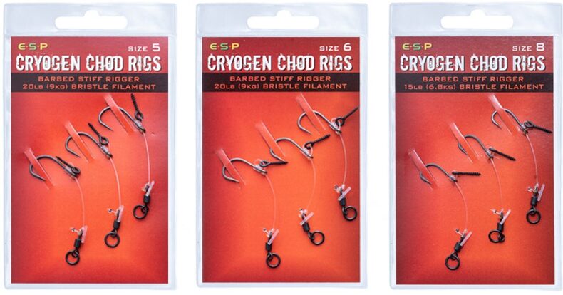 Поводки ESP Cryogen Chod Rigs Barbed — фото 3 — CARPshop