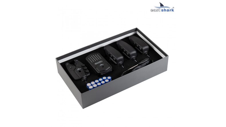 Набор сигнализаторов EastShark JZH-RF 2958 Fishing Bite Alarm Set 4+1 — фото 2 — CARPshop