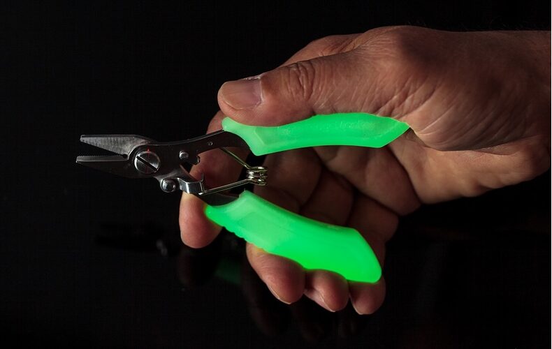 Ножницы универсальные Ridge Monkey Nite-Glo Braid Scissors — фото 5 — CARPshop