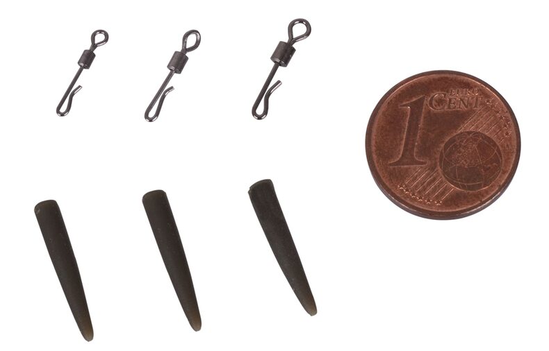 Вертлюг с застежкой + конус MS RANGE Quick Swivel №10 - 5 шт. — фото 2 — CARPshop