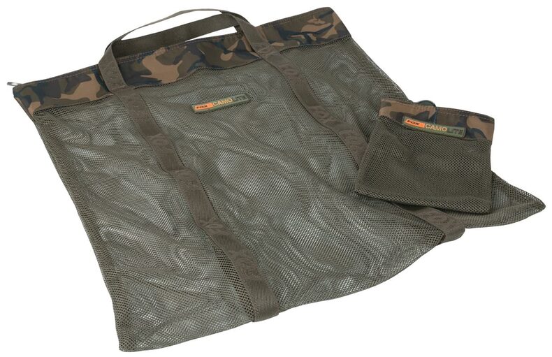 Сумка для сушки бойлов и сумочка для насадок FOX Camolite Air Dry Bag + Hookbait — фото 3 — CARPshop