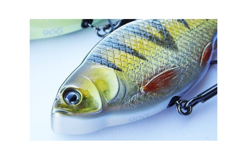 Блесна вертикальная MADCAT® INLINE RATTLER FIRETIGER UV - 90g — фото 5 — CARPshop