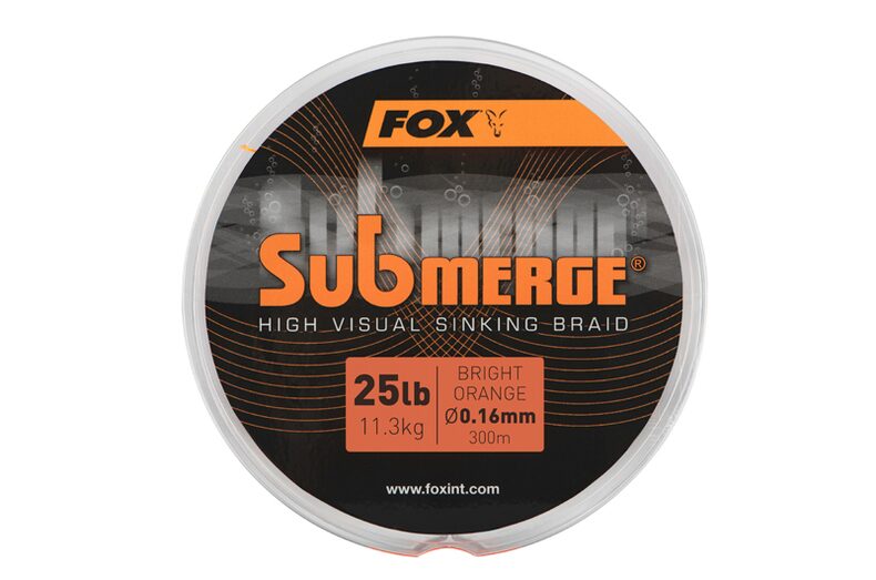 Плетеная леска FOX Submerge High Visual Sinking Braid — фото 3 — CARPshop