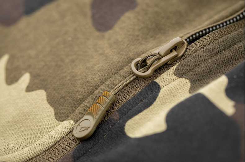 Толстовка на молнии KORDA LE Light Kamo Zip Hoodie — фото 4 — CARPshop