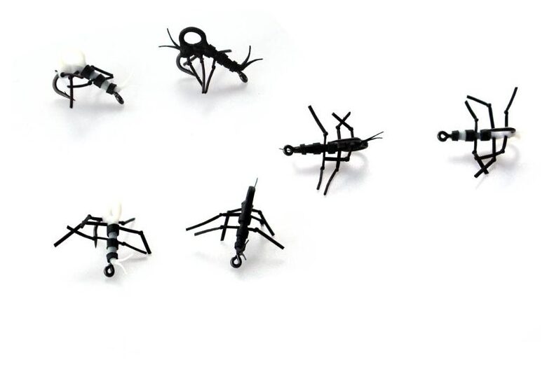 Готовая оснастка для Zig Rig PB Products ZIG INSECTS Super Strong №10 White/Blac — фото 2 — CARPshop