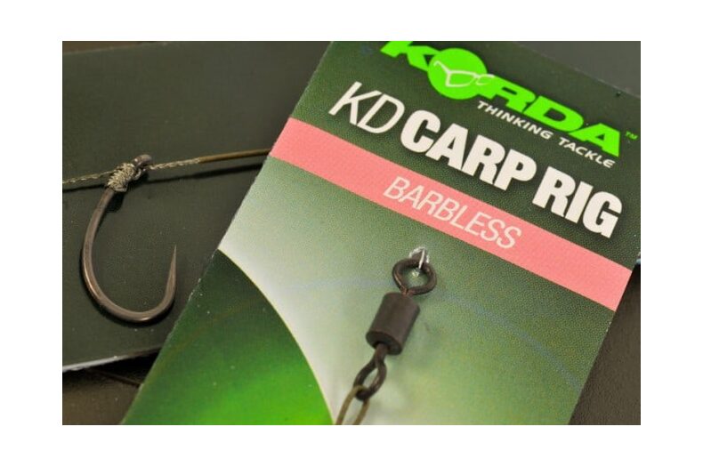 Оснастка волосяная Korda N-Trap KD Rig Kurv Shank Barbless — фото 2 — CARPshop