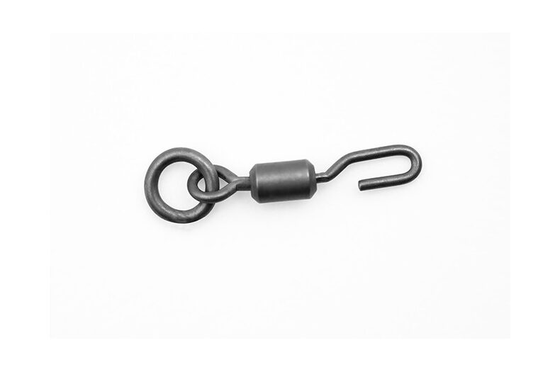 Вертлюг быстросъемный с кольцом Korda Spinner Ring Swivels №11 с покрытием из PT — фото 2 — CARPshop