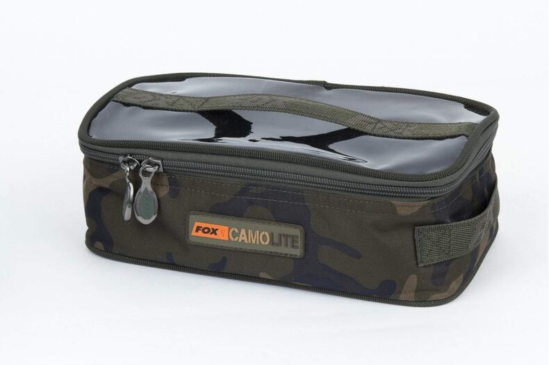 Сумка для аксессуаров с прозрачной крышкой FOX Camolite Accessory Bags — фото 6 — CARPshop