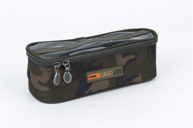 Сумка для аксессуаров с прозрачной крышкой FOX Camolite Accessory Bags — фото 4 — CARPshop