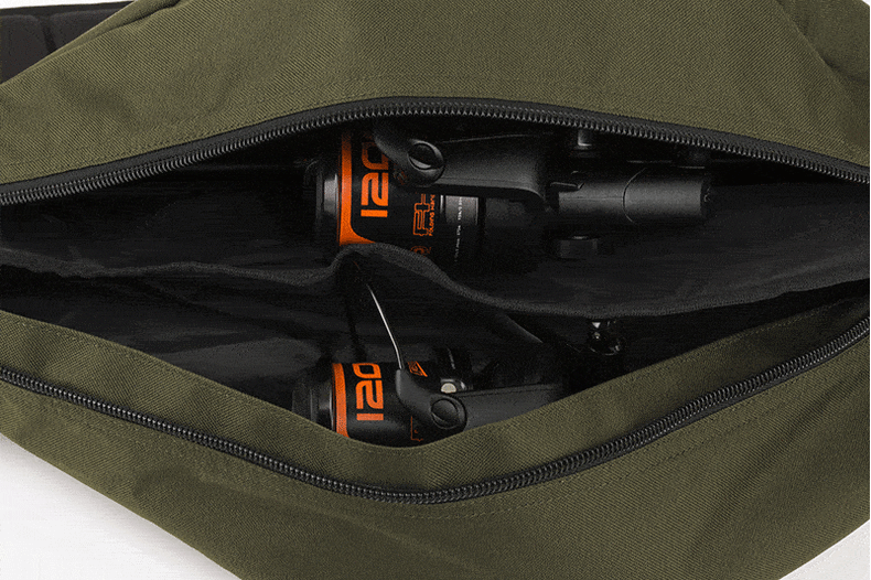Чехол FOX R-Series для 2-х удилищ с катушками — фото 4 — CARPshop