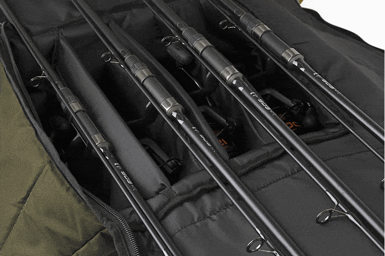 Жесткий чехол FOX R-Series Holdall для 4-х удилищ 13ft с катушками — фото 4 — CARPshop