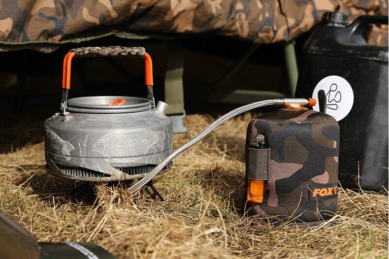 Чехол для газового баллона неопреновый FOX Camo Neoprene Gas Cannister Cover — фото 3 — CARPshop