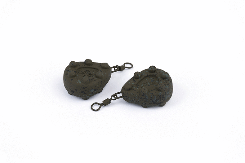 Грузило FOX Camotex Kling On Swivel Lead плоское с шипами