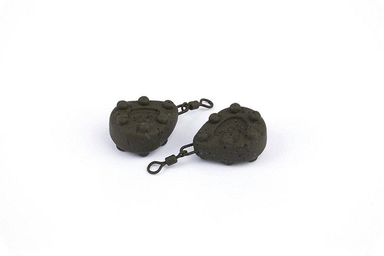 Грузило FOX Camotex Kling On Swivel Lead плоское с шипами