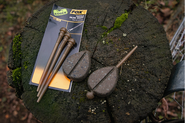 Конус для оснастки FOX Tadpole Inline Insert Trans Khaki EDGES — фото 3 — CARPshop