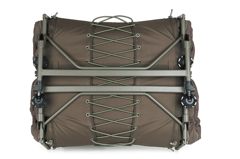 Раскладушка со спальным мешком FOX Flatliner 8 Leg 3 Season Sleep System — фото 3 — CARPshop