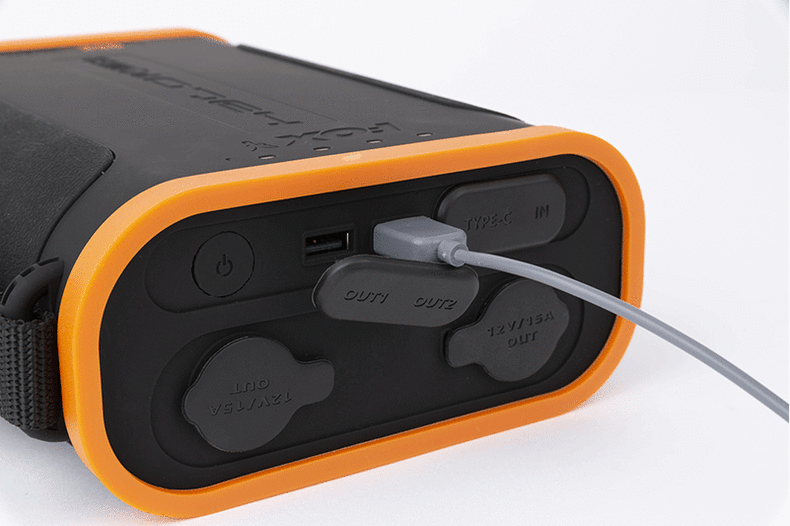 Аккумулятор для зарядки с фонарем FOX Halo 96K Power Pack — фото 4 — CARPshop