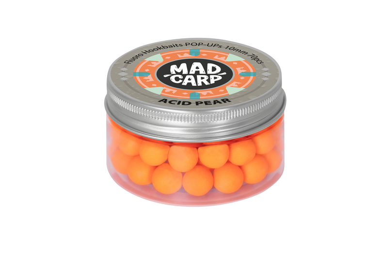 Бойлы плавающие Mad Carp Baits ACID PEAR Pop-Ups (Кислая Груша) — фото 2 — CARPshop
