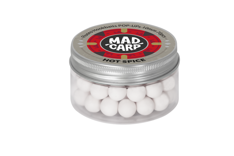 Бойлы плавающие Mad Carp Baits HOT SPICE Pop-Ups (Острые Специи) — фото 2 — CARPshop
