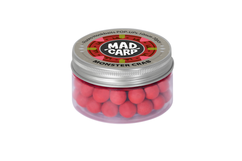 Бойлы плавающие Mad Carp Baits MONSTER CRAB Pop-Ups (Монстр Краб) — фото 2 — CARPshop
