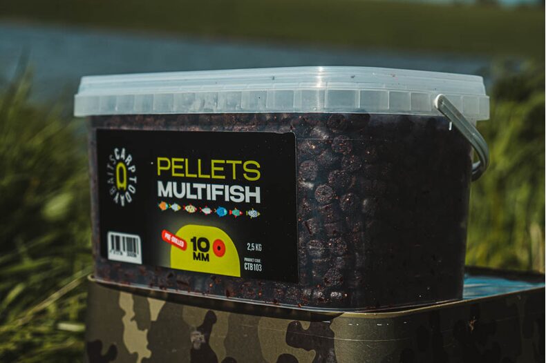 Пеллетс рыболовный Carptoday Baits MULTIFISH 2.5кг просверленный