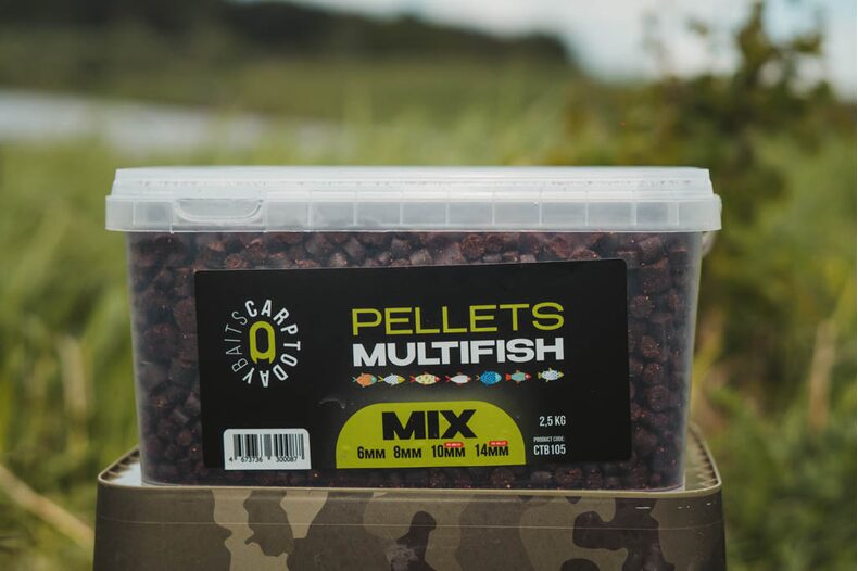 Пеллетс рыболовный Carptoday Baits MULTIFISH MIX 2.5кг
