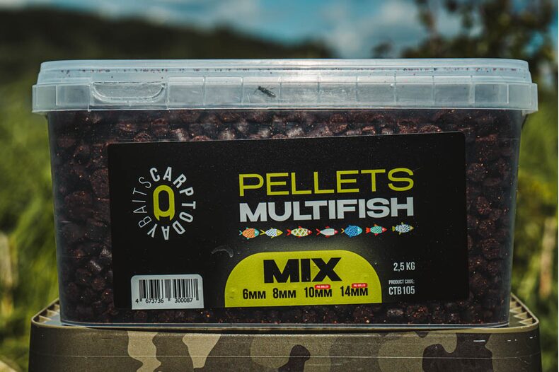 Пеллетс рыболовный Carptoday Baits MULTIFISH MIX 2.5кг