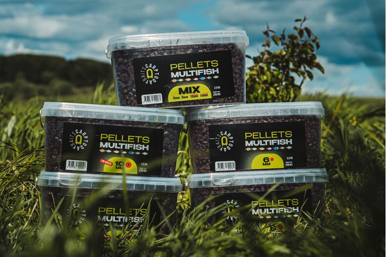 Пеллетс рыболовный Carptoday Baits MULTIFISH MIX 2.5кг