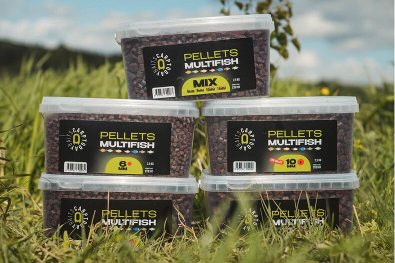 Пеллетс рыболовный Carptoday Baits MULTIFISH MIX 2.5кг