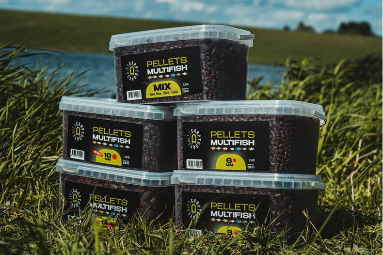 Пеллетс рыболовный Carptoday Baits MULTIFISH 2.5кг просверленный