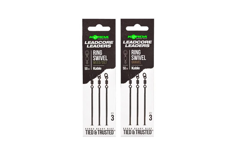 Лидкор KORDA Kable Leadcore Leader Ring Swivel — фото 3 — CARPshop