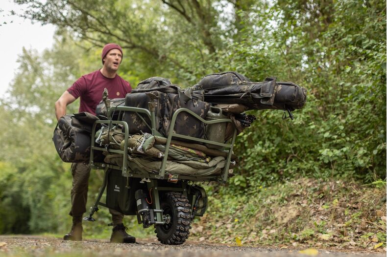 Чехол для 2-х удилищ KORDA Compac 2 Rod Holdall 12ft Dark Kamo — фото 7 — CARPshop